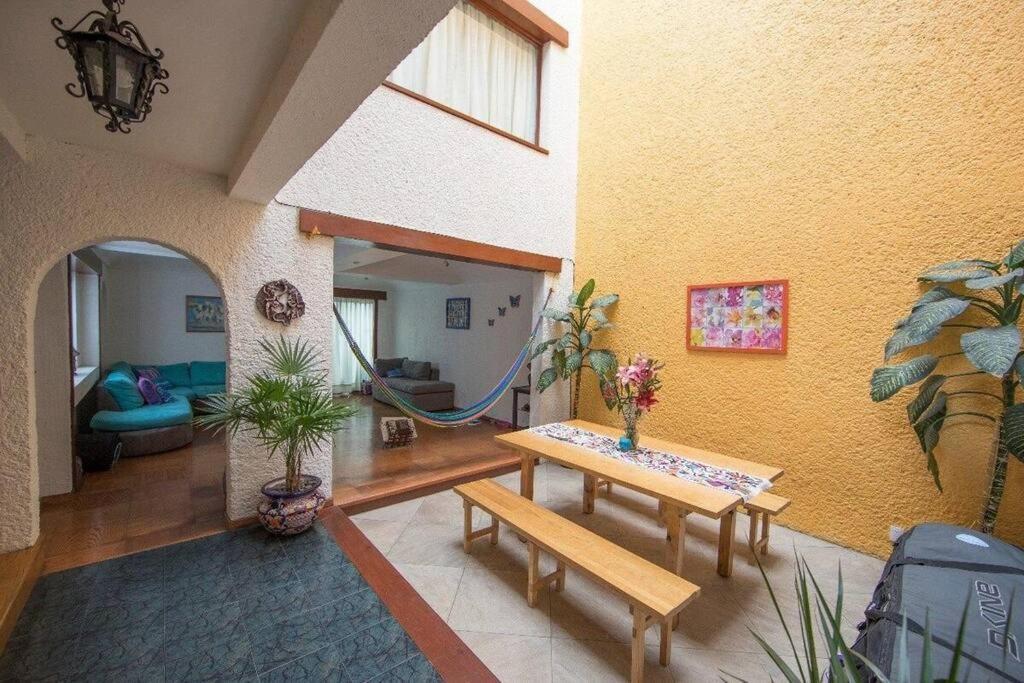 Villa Casa Ayvar. Espectacular Villa Colonial En El Corazon De Coyoacan. Cidade do México Exterior foto